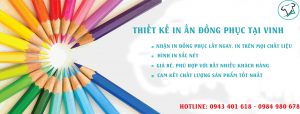 Cung cấp in đồng phục tại Vinh