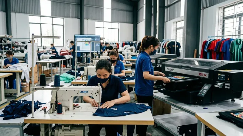 Vì sao nên chọn xưởng in áo tại Nghệ An của chúng tôi?